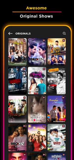 Screenshot of Premium Web Series Streaming Free with ALTT MOD APK v3.0.8.0.7.9 APK interface